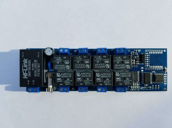 Picture of 8x MAINS Relays board for Home Automation Wifi Compatible - ESP8266