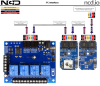 Picture of MPL115A2 Digital Barometer 50 to 115 kPa I2C Mini Module