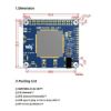 Picture of 4G / 3G / GNSS HAT Module for Raspberry Pi Zero/Zero W/Zero WH/2B/3B/3B+ Based on SIM7600A-H, 4G Communication and GNSS Positioning Module Support LTE CAT4 up to 150Mbps for NORTH AMERICA