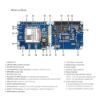 Picture of 4G / 3G / GNSS HAT Module for Raspberry Pi Zero/Zero W/Zero WH/2B/3B/3B+ Based on SIM7600A-H, 4G Communication and GNSS Positioning Module Support LTE CAT4 up to 150Mbps for NORTH AMERICA