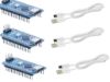 Picture of 3 pcs ATMEGA328P CH340 16Mhz USB C port for Arduino Nano V3 with USB C cable USA