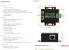 Picture of RS485 to Ethernet Converter RJ45 it can be configured via webpage High Speed