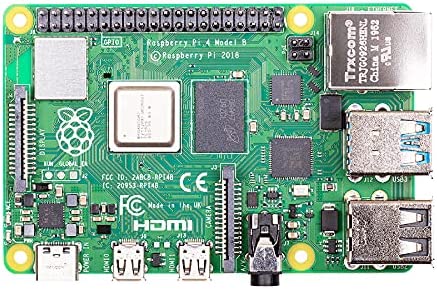  Raspberry Pi 4 Computer Model B 8GB Single Board Computer  Suitable for Building Mini PC/Smart Robot/Game Console/Workstation/Media  Center/Etc. : Electronics